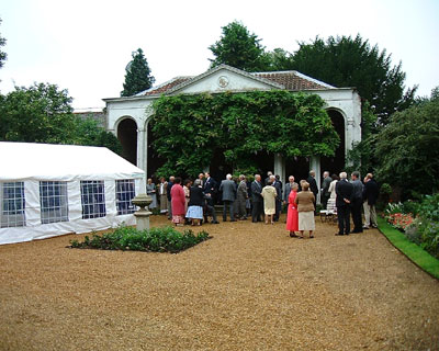 A Reception in the Orangary.
